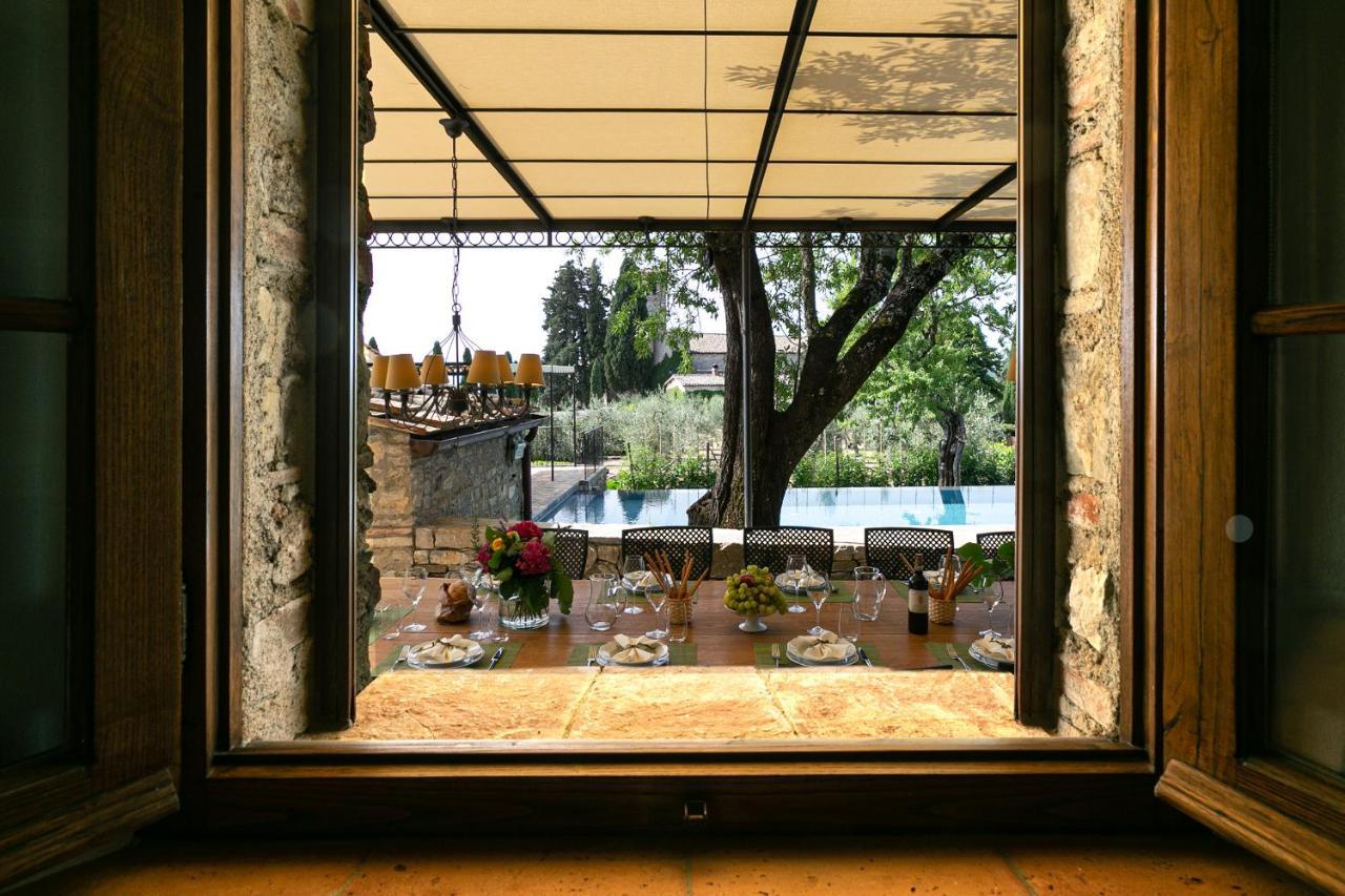 Casa All'Erta, Villa With Private Pool Gaiole in Chianti Exterior foto